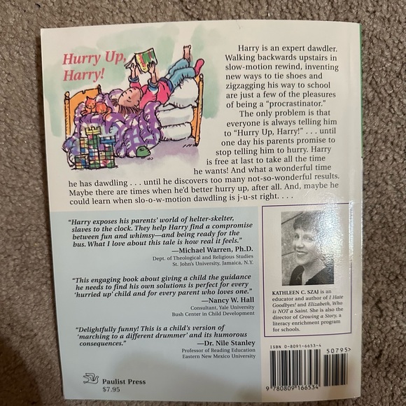 Hurry up, Harry! Children’s book! New! - Picture 8 of 9